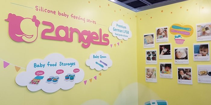 2angels 第一次海外參展  2019香港嬰兒用品展 副食品分裝盒坐飛機出去啦